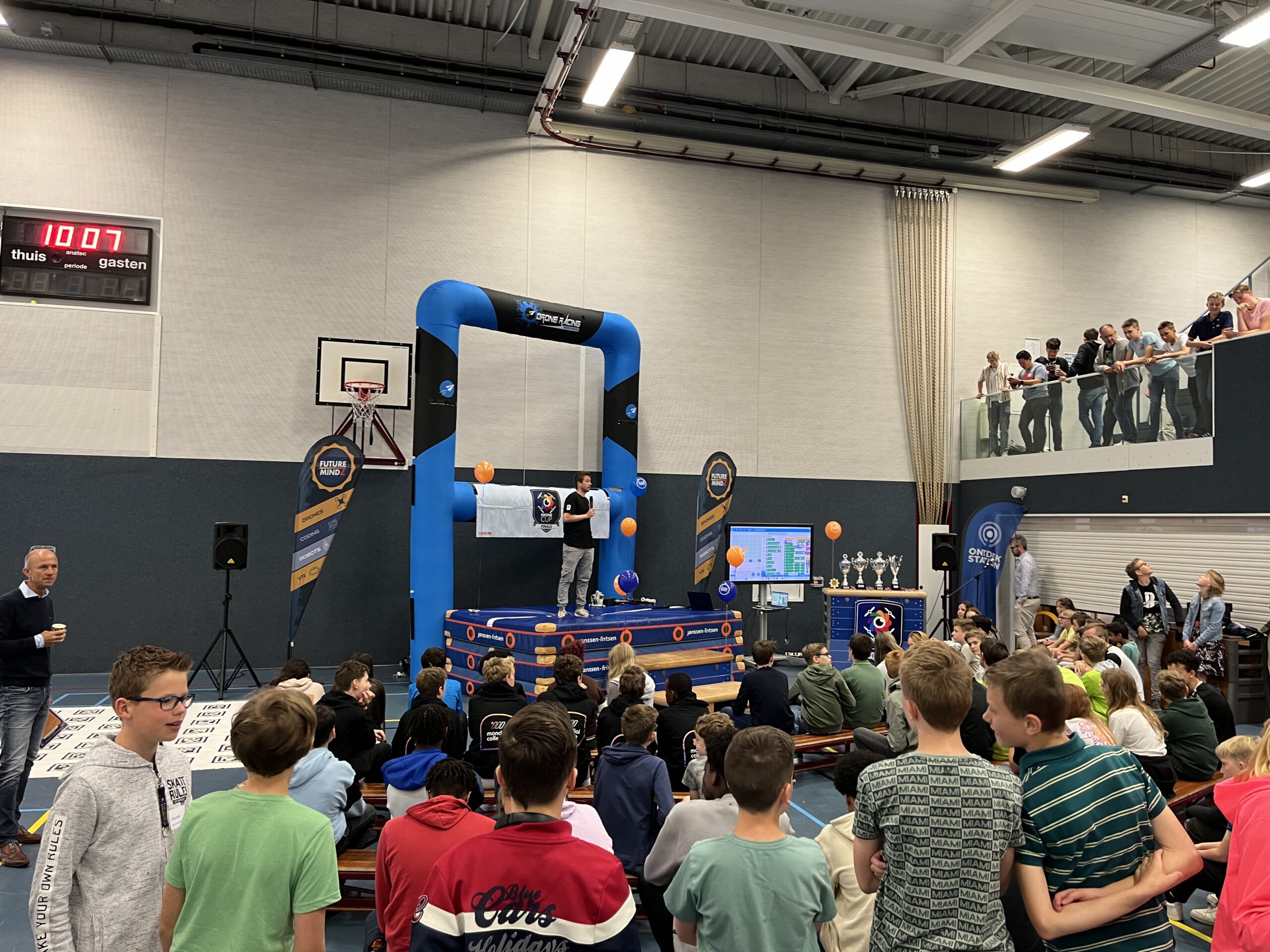 de meest gave drone wedstrijd in het voortgezet onderwijs. De Drone Cup Finals